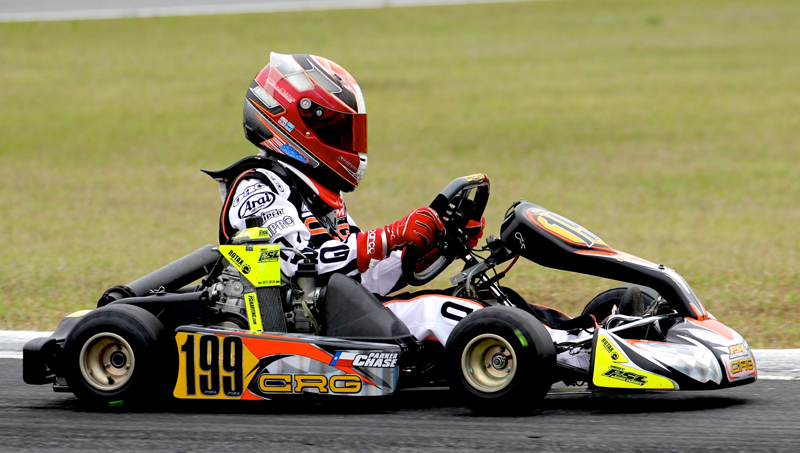 Parker Chase will switch to a PSL Karting/CRG Mini Max package for the final rounds of the 2013 Florida Winter Tour (Photo credit:  Chase Racing) 